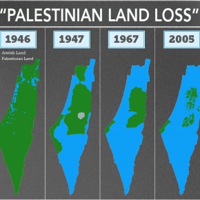 MSNBC apologizes for embarrassing and false “Palestinian losses of land” map